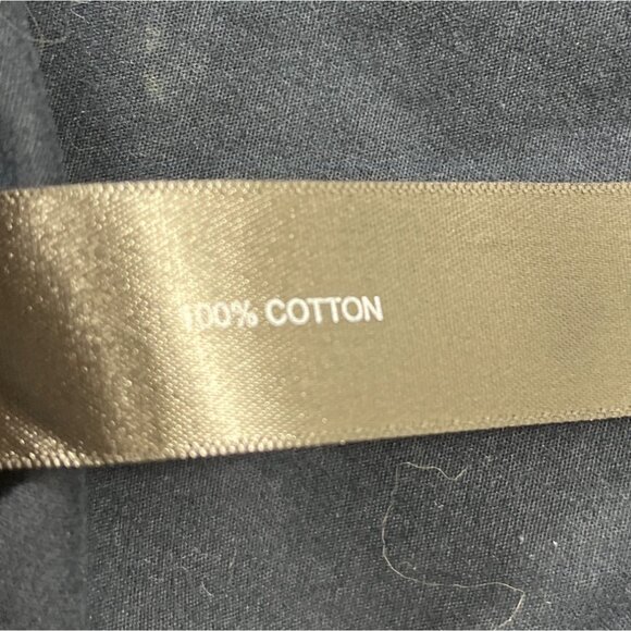 Denim & Flower Ricky Singh Navy Polka Dot Button-Up Shirt Mens M 100% Cotton - Picture 6 of 7